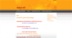 Desktop Screenshot of kalviti.ee